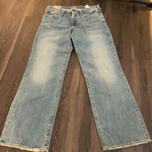 Brand New Abercrombie Kids Straight leg Jeans